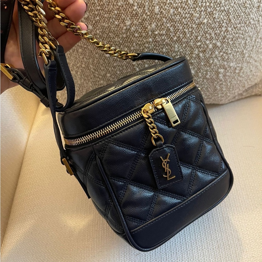 Saint Laurent “80’s Vanity” Shoulder Bag